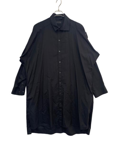 s'yte（サイト）s'yte (サイト) ロング丈長袖シャツ ブラック サイズ:3の古着・服飾アイテム