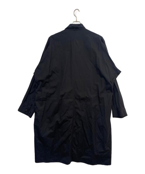 s'yte（サイト）s'yte (サイト) ロング丈長袖シャツ ブラック サイズ:3の古着・服飾アイテム