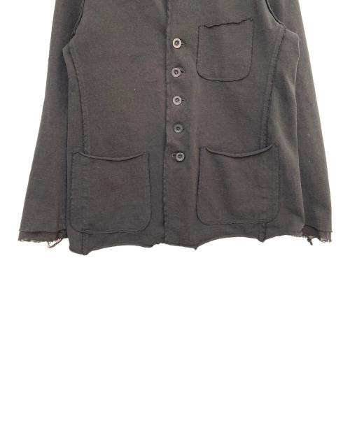 THE VIRIDI-ANNE（ヴィリジアン）THE VIRIDI-ANNE (ヴィリジアン) 度詰め天竺ジャケット ブラック サイズ:3の古着・服飾アイテム