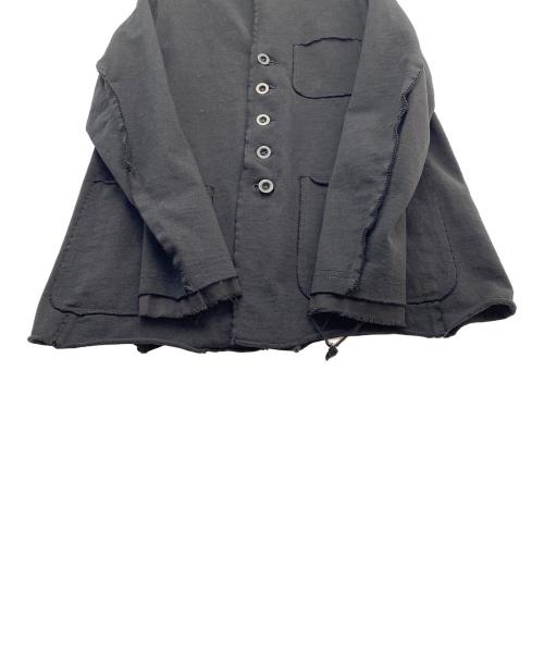 THE VIRIDI-ANNE（ヴィリジアン）THE VIRIDI-ANNE (ヴィリジアン) 度詰め天竺ジャケット ブラック サイズ:3の古着・服飾アイテム