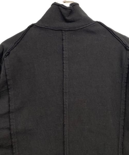 THE VIRIDI-ANNE（ヴィリジアン）THE VIRIDI-ANNE (ヴィリジアン) 度詰め天竺ジャケット ブラック サイズ:3の古着・服飾アイテム
