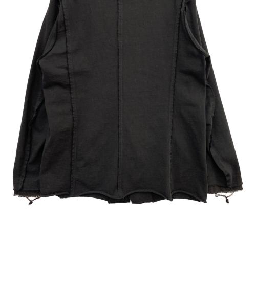 THE VIRIDI-ANNE（ヴィリジアン）THE VIRIDI-ANNE (ヴィリジアン) 度詰め天竺ジャケット ブラック サイズ:3の古着・服飾アイテム