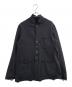 THE VIRIDI-ANNE（ヴィリジアン）の古着「度詰め天竺ジャケット」｜ブラック