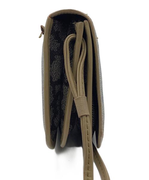 Yves Saint Laurent（イヴサンローラン）Yves Saint Laurent (イヴサンローラン) ショルダーバッグ ブラウン×ベージュの古着・服飾アイテム