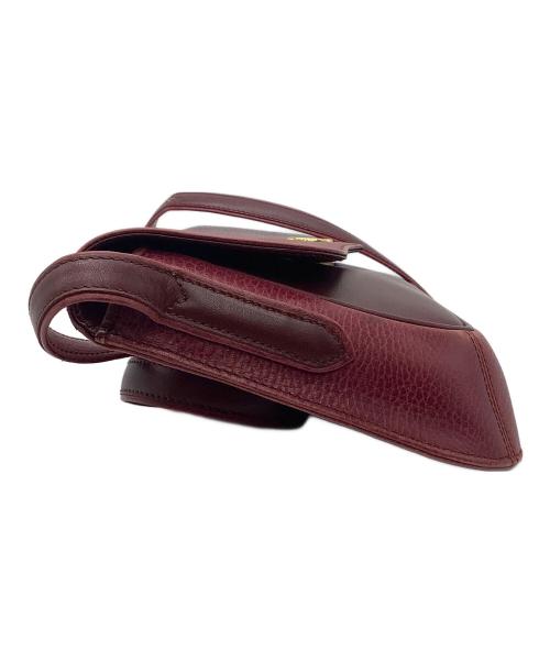 Cartier（カルティエ）Cartier (カルティエ) ショルダーバッグ レッドの古着・服飾アイテム
