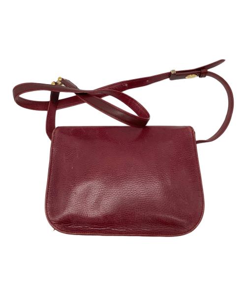 Cartier（カルティエ）Cartier (カルティエ) ショルダーバッグ レッドの古着・服飾アイテム