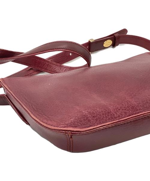 Cartier（カルティエ）Cartier (カルティエ) ショルダーバッグ レッドの古着・服飾アイテム
