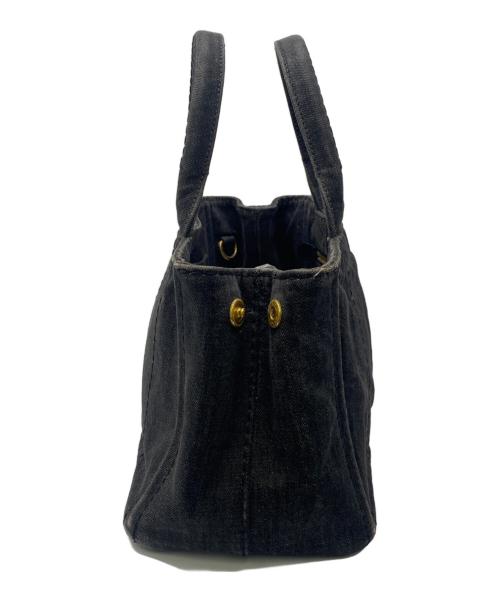 PRADA（プラダ）PRADA (プラダ) ミニデニムトートバッグ グレー サイズ:表記無しの古着・服飾アイテム