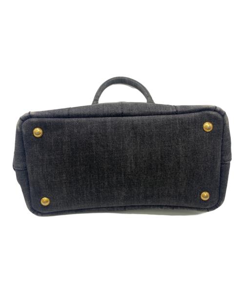 PRADA（プラダ）PRADA (プラダ) ミニデニムトートバッグ グレー サイズ:表記無しの古着・服飾アイテム