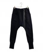 THE VIRIDI-ANNEヴィリジアン）の古着「度詰め天竺スキニーパンツ」｜ブラック