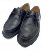 PARABOOTパラブーツ）の古着「チロリアンシューズ」｜ブラック