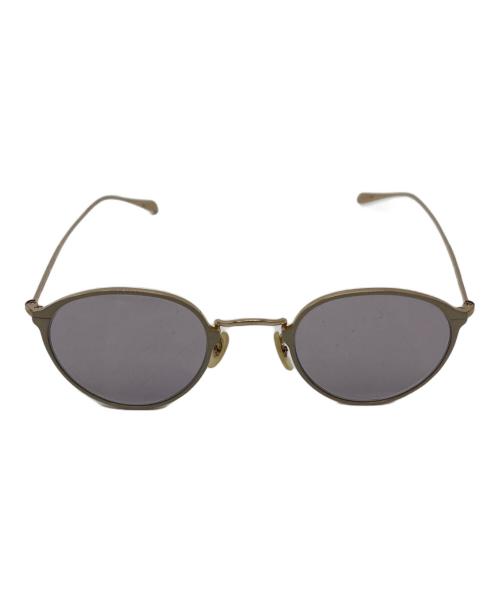 OLIVER PEOPLES（オリバーピープルズ）OLIVER PEOPLES (オリバーピープルズ) サングラス ゴールドの古着・服飾アイテム