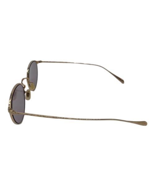 OLIVER PEOPLES（オリバーピープルズ）OLIVER PEOPLES (オリバーピープルズ) サングラス ゴールドの古着・服飾アイテム