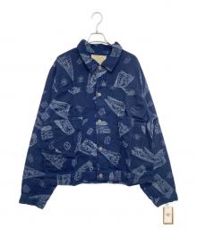 DOUBLE RL（ダブルアールエル）の古着「ジャケット」｜ネイビー
