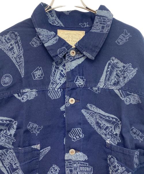 DOUBLE RL（ダブルアールエル）DOUBLE RL (ダブルアールエル) ジャケット ネイビー サイズ:ＸＬ 未使用品の古着・服飾アイテム