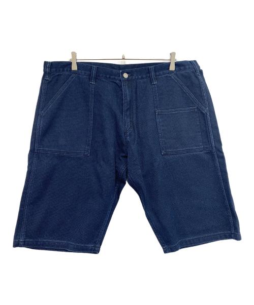 KOJIMA GENES（コジマジーンズ）KOJIMA GENES (コジマジーンズ) 刺し子ベイカーショートパンツ インディゴ サイズ:42 未使用品の古着・服飾アイテム