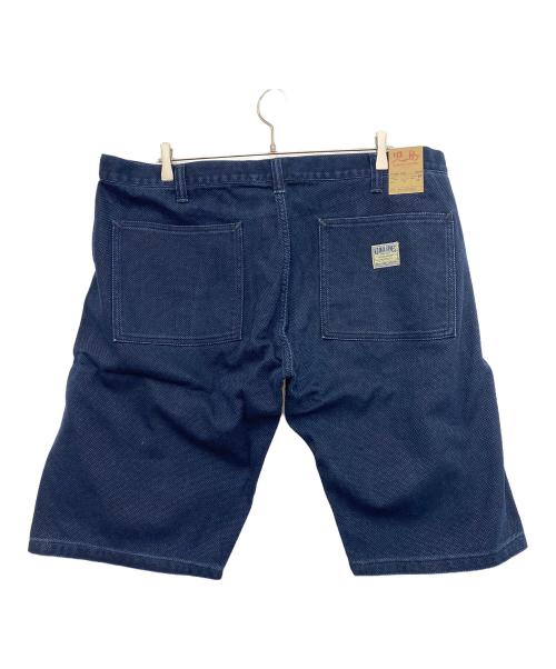 KOJIMA GENES（コジマジーンズ）KOJIMA GENES (コジマジーンズ) 刺し子ベイカーショートパンツ インディゴ サイズ:42 未使用品の古着・服飾アイテム