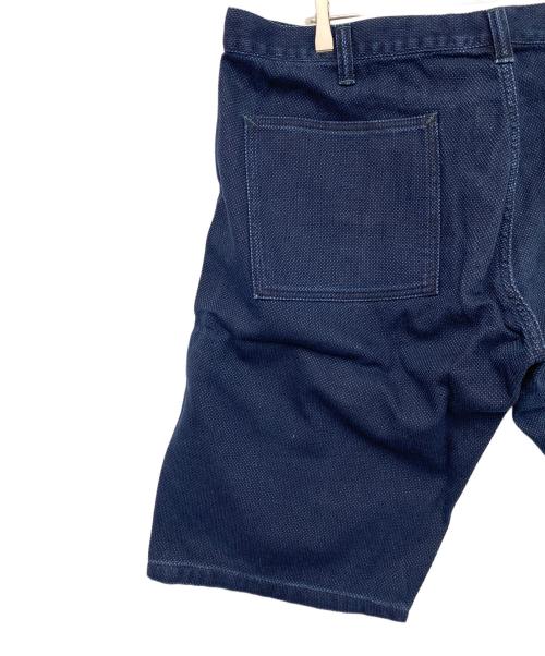 KOJIMA GENES（コジマジーンズ）KOJIMA GENES (コジマジーンズ) 刺し子ベイカーショートパンツ インディゴ サイズ:42 未使用品の古着・服飾アイテム