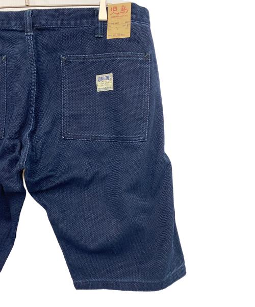 KOJIMA GENES（コジマジーンズ）KOJIMA GENES (コジマジーンズ) 刺し子ベイカーショートパンツ インディゴ サイズ:42 未使用品の古着・服飾アイテム