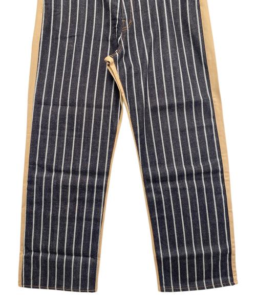 KOJIMA GENES（コジマジーンズ）KOJIMA GENES (コジマジーンズ) ロープウォバッシュコンボワイドパンツ インディゴ サイズ:42 未使用品の古着・服飾アイテム