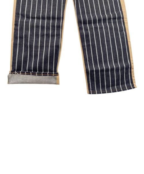 KOJIMA GENES（コジマジーンズ）KOJIMA GENES (コジマジーンズ) ロープウォバッシュコンボワイドパンツ インディゴ サイズ:42 未使用品の古着・服飾アイテム