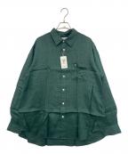 H.R.MARKETハリウッドランチマーケッド）の古着「長袖シャツ」｜グリーン