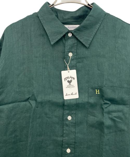 H.R.MARKET（ハリウッドランチマーケッド）H.R.MARKET (ハリウッドランチマーケッド) 長袖シャツ グリーン サイズ:XL 未使用品の古着・服飾アイテム