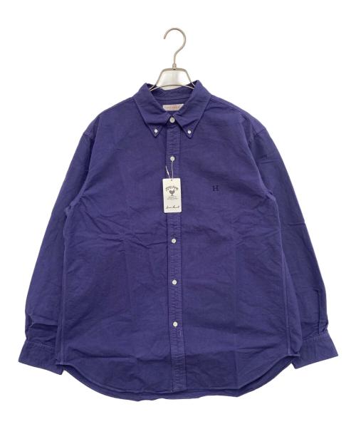 H.R.MARKET（ハリウッドランチマーケッド）H.R.MARKET (ハリウッドランチマーケッド) シャツ ネイビー サイズ:XL 未使用品の古着・服飾アイテム