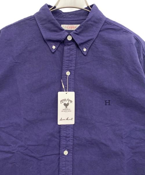 H.R.MARKET（ハリウッドランチマーケッド）H.R.MARKET (ハリウッドランチマーケッド) シャツ ネイビー サイズ:XL 未使用品の古着・服飾アイテム