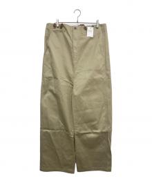 rhodo lirion（ロドリリオン）の古着「サスペンダー付パンツ」｜ベージュ