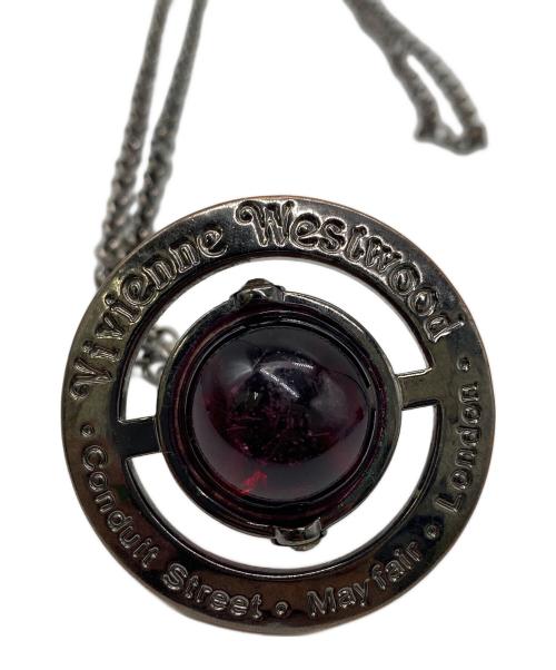 Vivienne Westwood（ヴィヴィアンウエストウッド）Vivienne Westwood (ヴィヴィアンウエストウッド) オーブネックレス レッドの古着・服飾アイテム