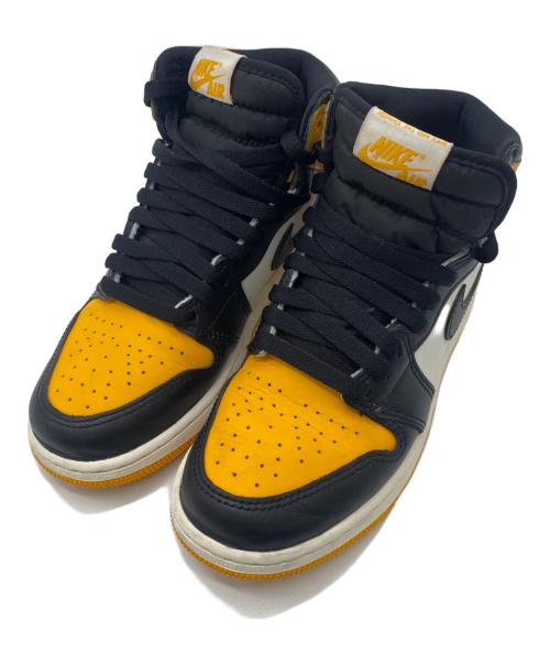 NIKE（ナイキ）NIKE (ナイキ) ハイカットスニーカー イエロー×ブラック サイズ:23cmの古着・服飾アイテム