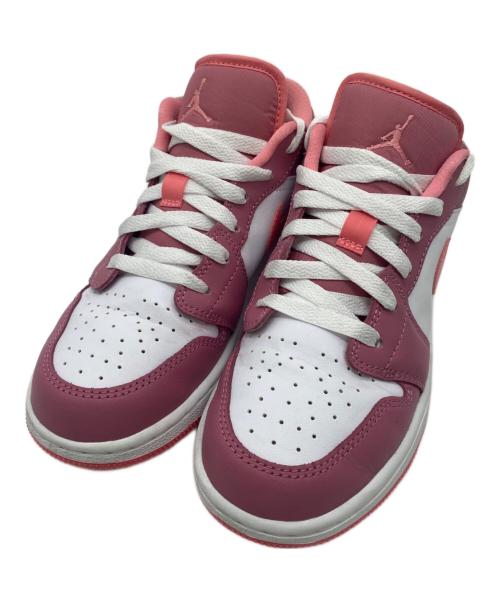 NIKE（ナイキ）NIKE (ナイキ) Air Jordan 1 Retro Low ピンク×ホワイト サイズ:23cmの古着・服飾アイテム