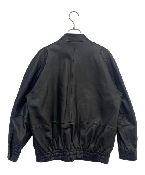 dunhill（ダンヒル）dunhill (ダンヒル) レザージャケット ブラック サイズ:Ｓの古着・服飾アイテム