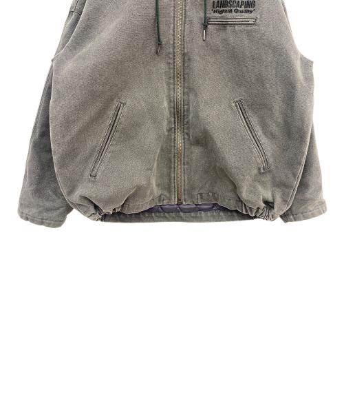 HUF（ハフ）HUF (ハフ) フーデッドジャケット グレー サイズ:Ｍの古着・服飾アイテム