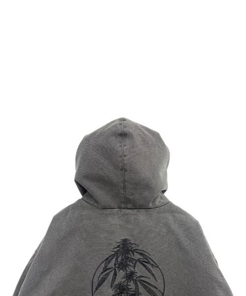 HUF（ハフ）HUF (ハフ) フーデッドジャケット グレー サイズ:Ｍの古着・服飾アイテム