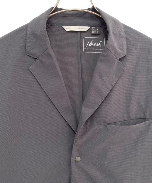 NANGA（ナンガ）NANGA (ナンガ) AIR CLOTH COMFY JACKET グレー サイズ:Ｍの古着・服飾アイテム