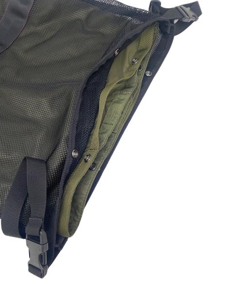 BRIEFING（ブリーフィング）BRIEFING (ブリーフィング) BEGIN (ビギン) マルチショルダーバッグ ブラック×オリーブの古着・服飾アイテム