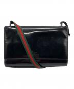 GUCCIグッチ）の古着「ショルダーバッグ」｜ブラック