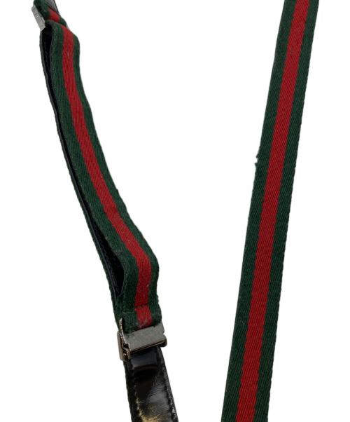 GUCCI（グッチ）GUCCI (グッチ) ショルダーバッグ ブラックの古着・服飾アイテム
