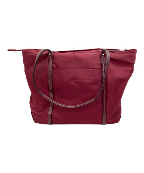 TUMI（トゥミ）TUMI (トゥミ) ハンドバッグ ワインレッドの古着・服飾アイテム