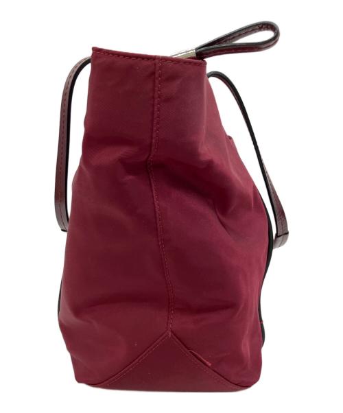 TUMI（トゥミ）TUMI (トゥミ) ハンドバッグ ワインレッドの古着・服飾アイテム