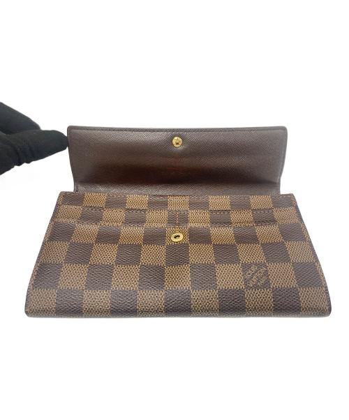 LOUIS VUITTON（ルイ ヴィトン）LOUIS VUITTON (ルイ ヴィトン) 長財布 ブラウンの古着・服飾アイテム