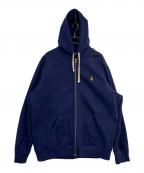 POLOポロ・ラルフローレン）の古着「ジップアップスウェット」｜ネイビー