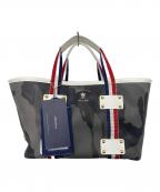 A.D.M.J.エーディーエムジェイ）の古着「ハンドバッグ」｜グレー×ホワイオt