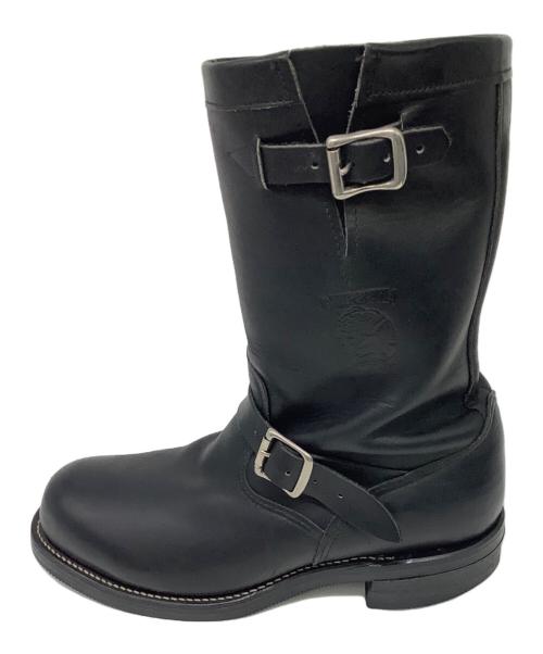 CHIPPEWA（チペワ）CHIPPEWA (チペワ) エンジニアブーツ ブラック サイズ:8　2/1Eの古着・服飾アイテム