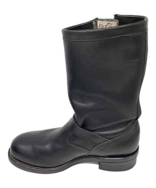CHIPPEWA（チペワ）CHIPPEWA (チペワ) エンジニアブーツ ブラック サイズ:8　2/1Eの古着・服飾アイテム