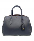 COACHコーチ）の古着「ハンドバッグ」｜ブラック