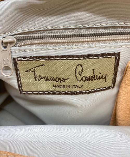 TOMMASO CANDRIA（トマーソカンダリア）TOMMASO CANDRIA (トマーソカンダリア) ハンドバッグ ベージュの古着・服飾アイテム