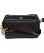 COACHコーチ）の古着「ショルダーバッグ」｜ブラウン×ブラック